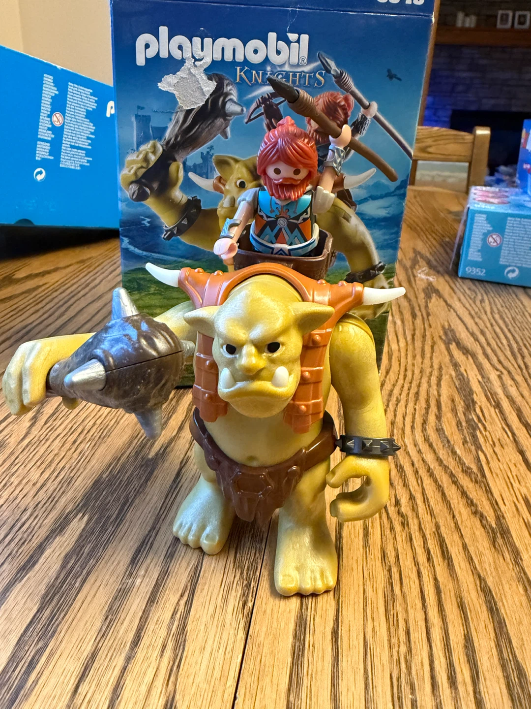 Playmobil Knights Giant Troll and Dwarf Fighter 9343 - photo 2
