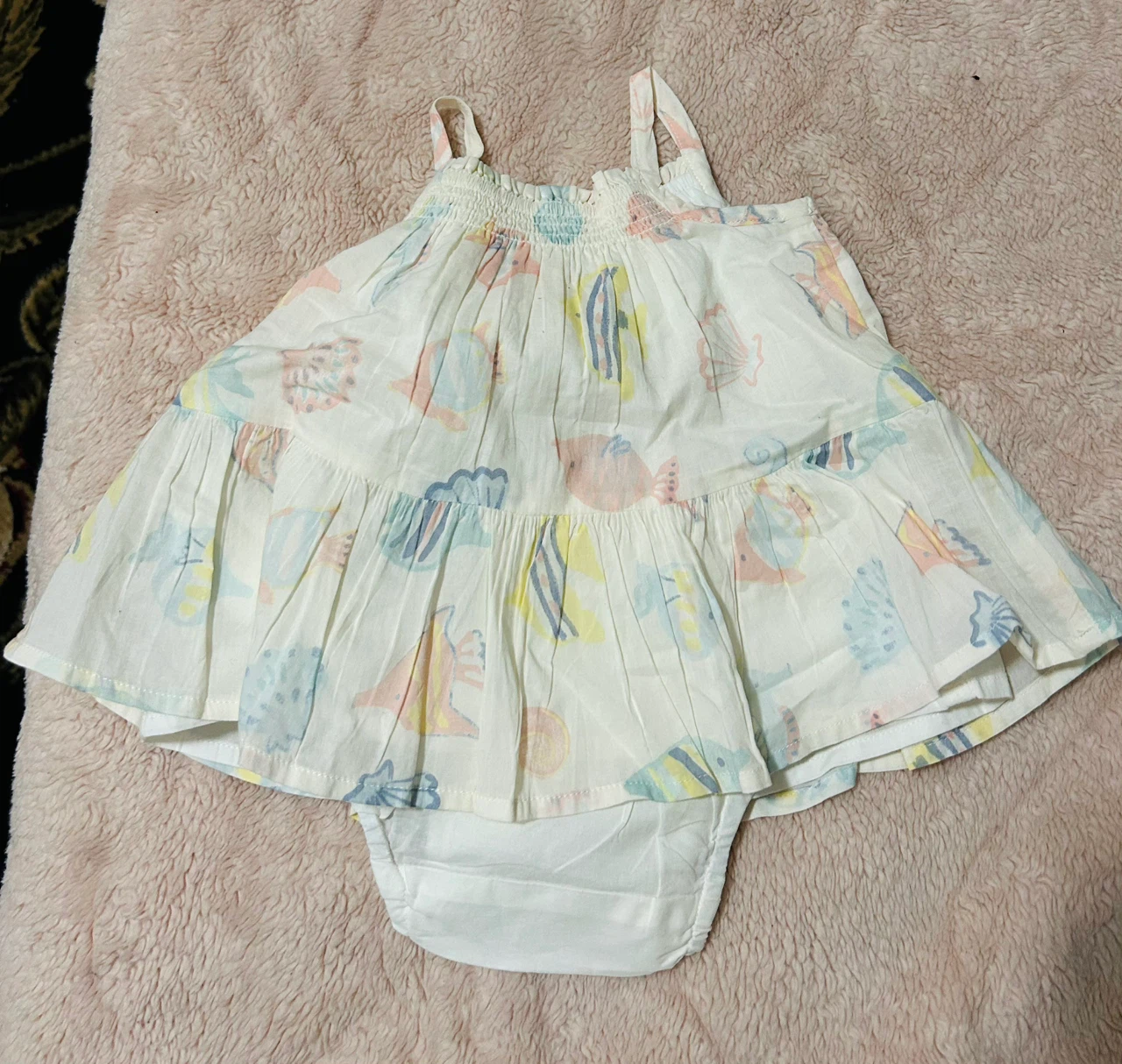 Baby Gap Fish Print Dress 0-3 Months