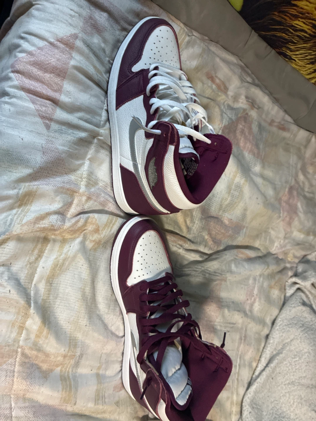 Nike Air Jordan 1 Retro High OG Maroon - photo 5