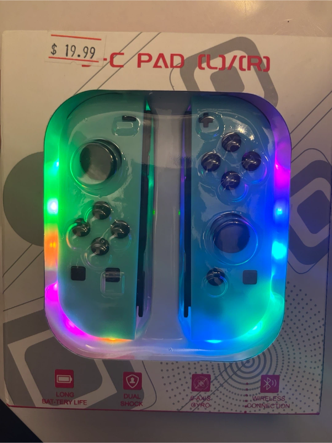 C-Pad L/R Wireless Controllers