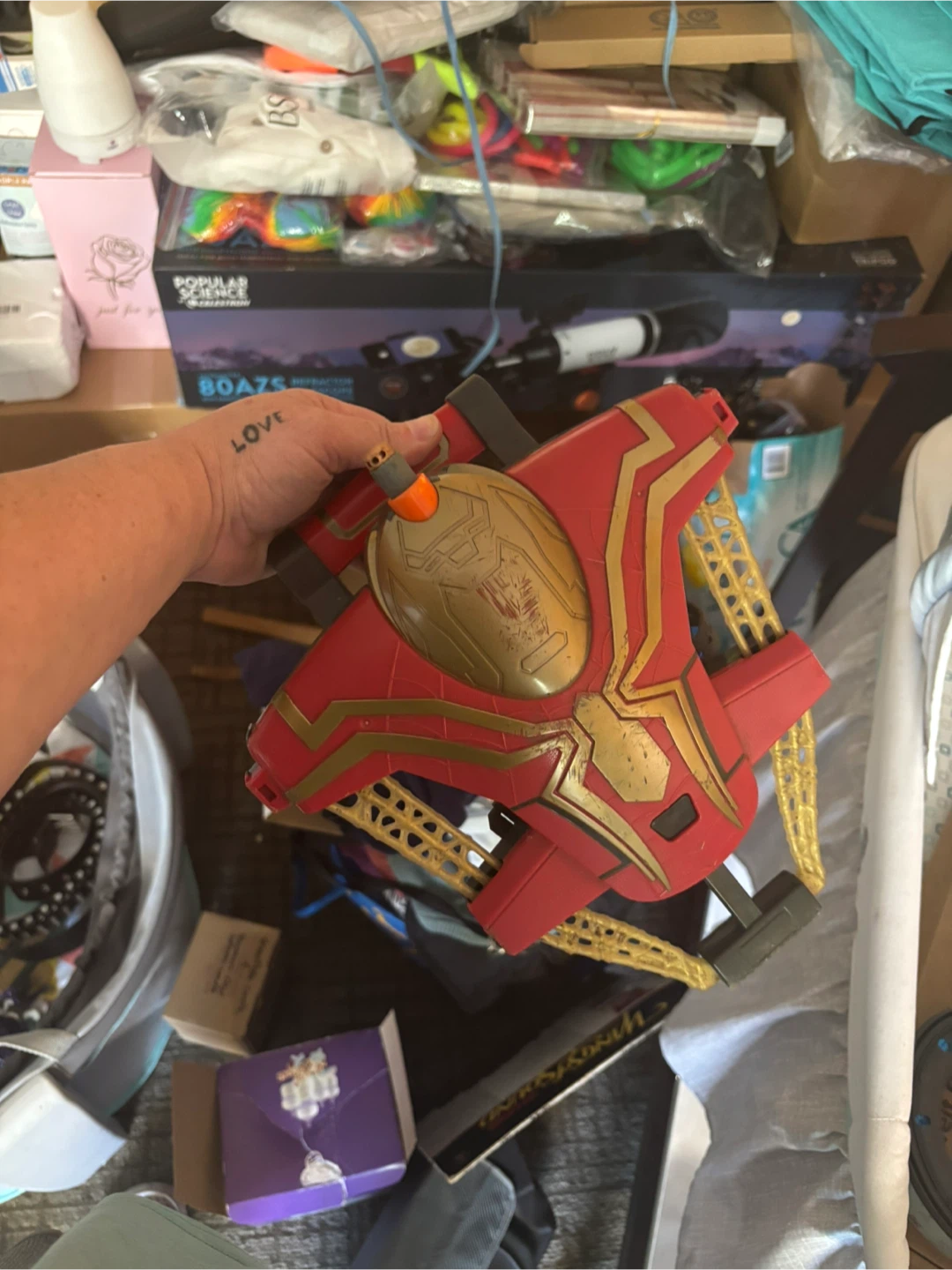 Nurf bullet shooting toy