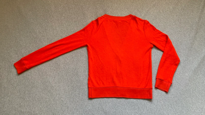 Orange / Tomato Red Cardigan - Size XS - photo 2
