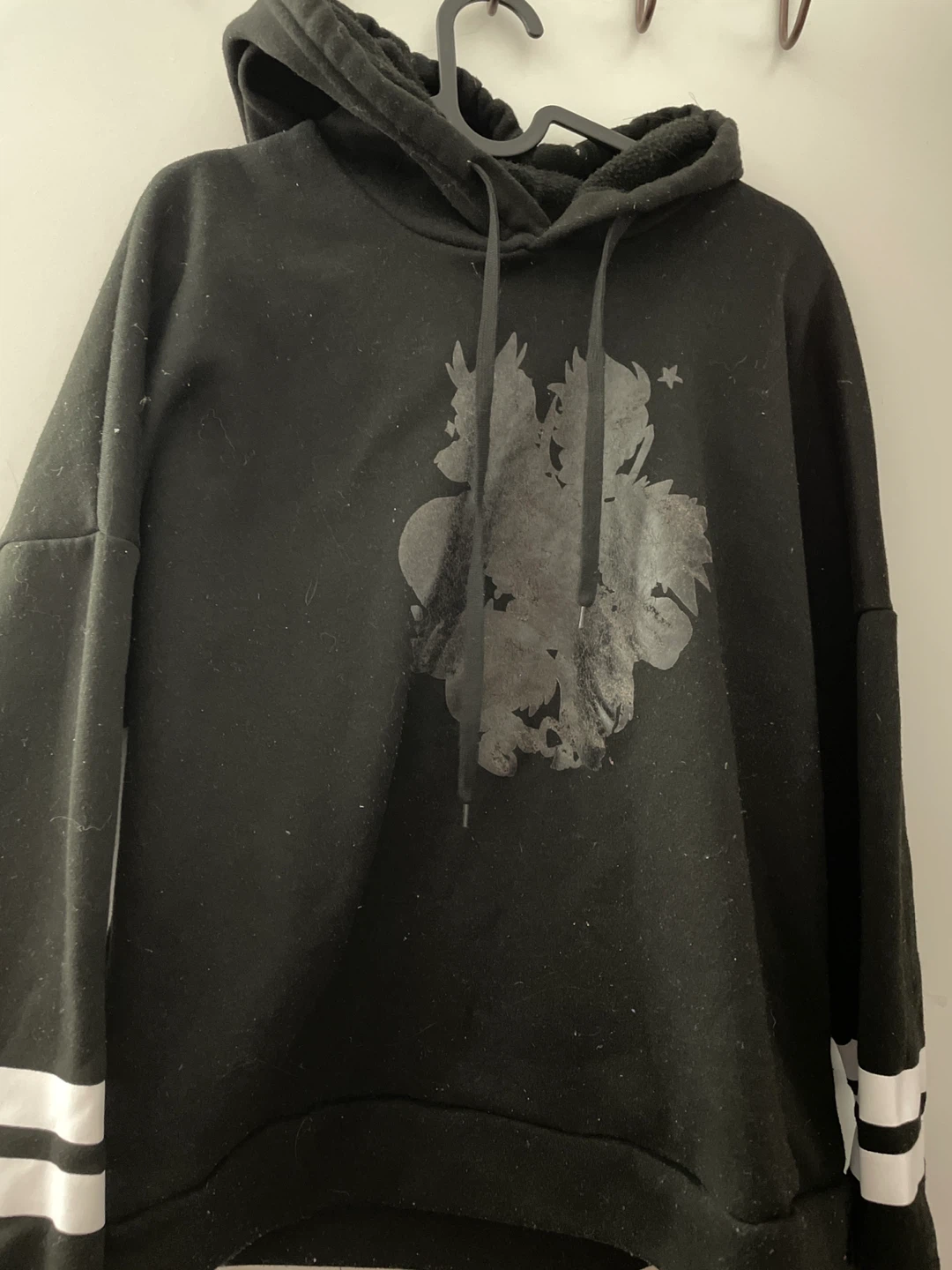 Black Pullover Hoodie