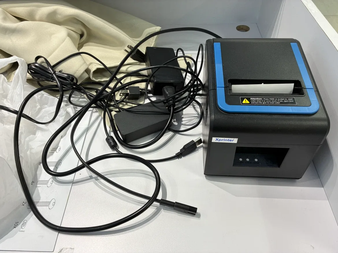 Xprinter Thermal Receipt Printer + Cash Drawer — $90 - photo 2