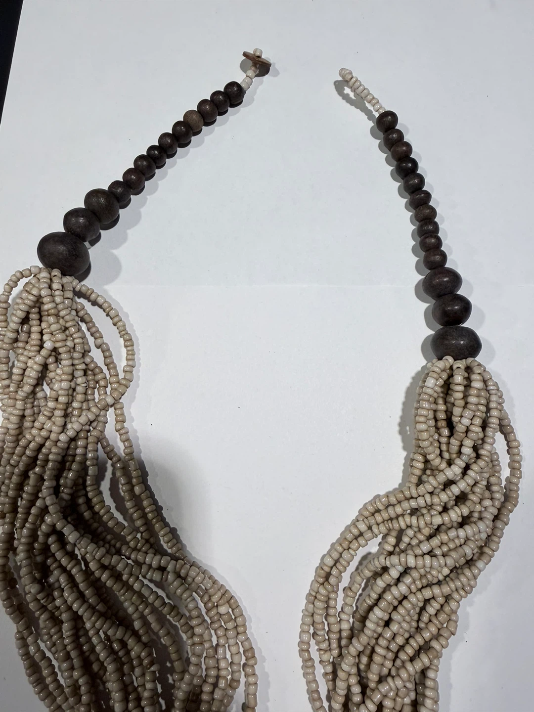 Handmade Mexican Abalone Beaded Necklace Artisan - photo 3