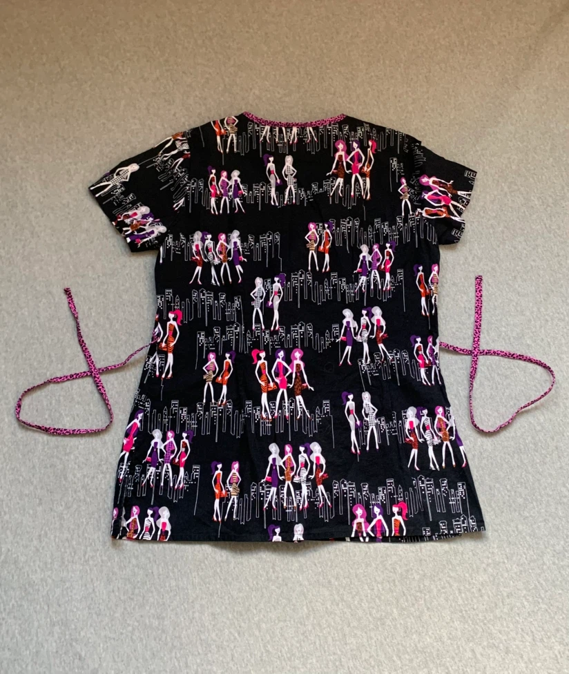 White Cross Women's Scrub Top - Size Small - photo 2