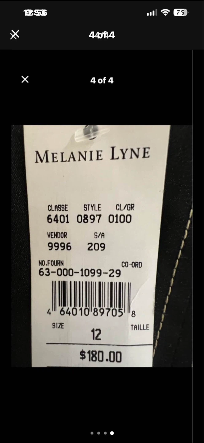 Bnwt 💃Melanie Lyne Black Dress - photo 4