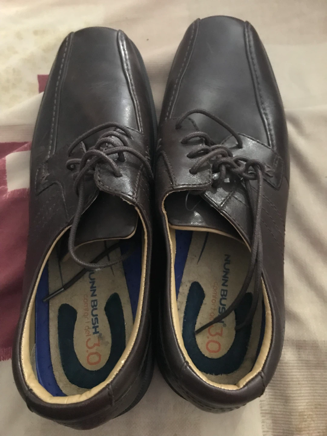 Nunn Bush Men's Comfort Gel Oxfords Size 11M