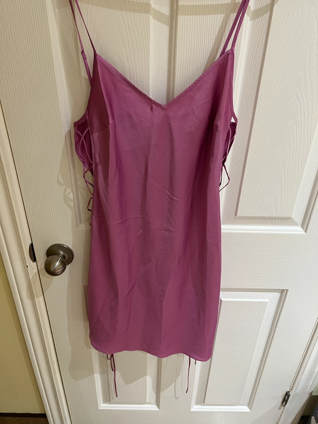 Victoria's Secret Pink Satin Mini Dress