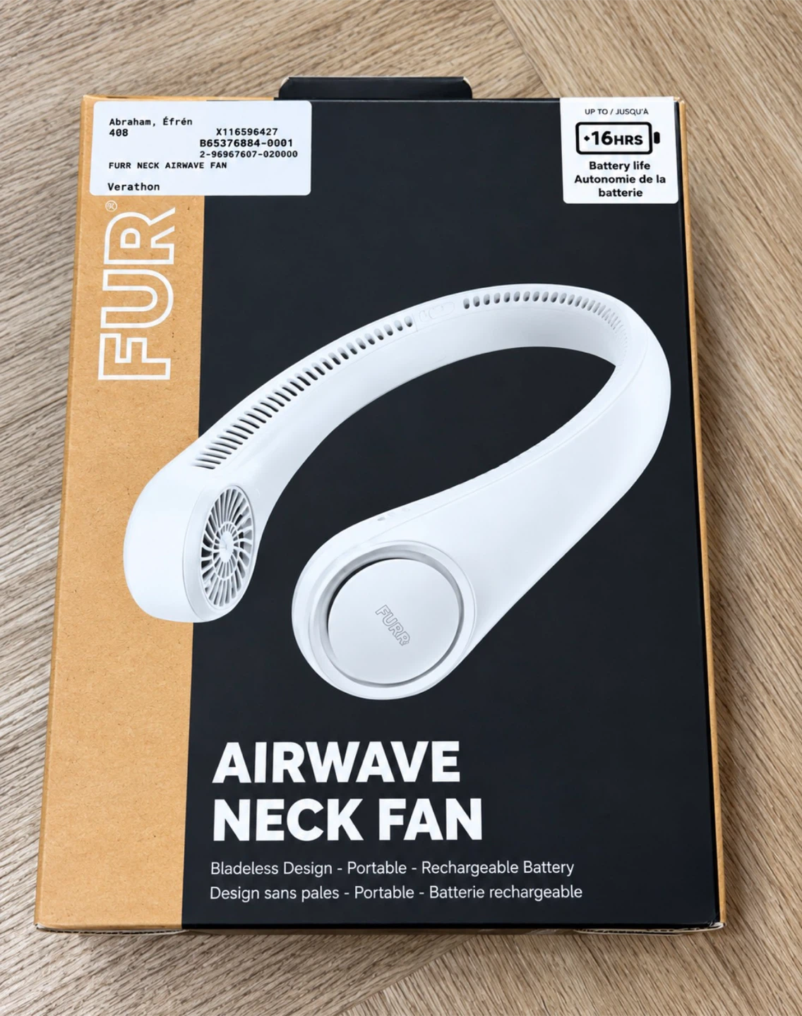 FURR Airwave Neck Fan