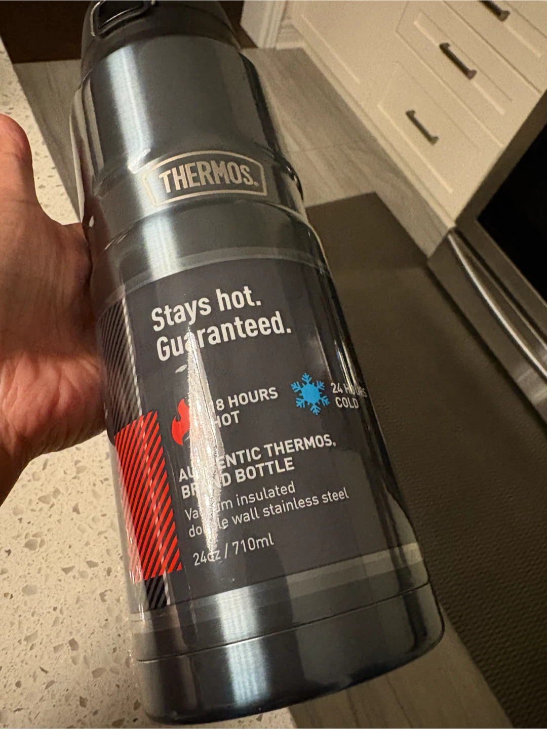 Thermos Stainless Steel Bottle 710ml - photo 4