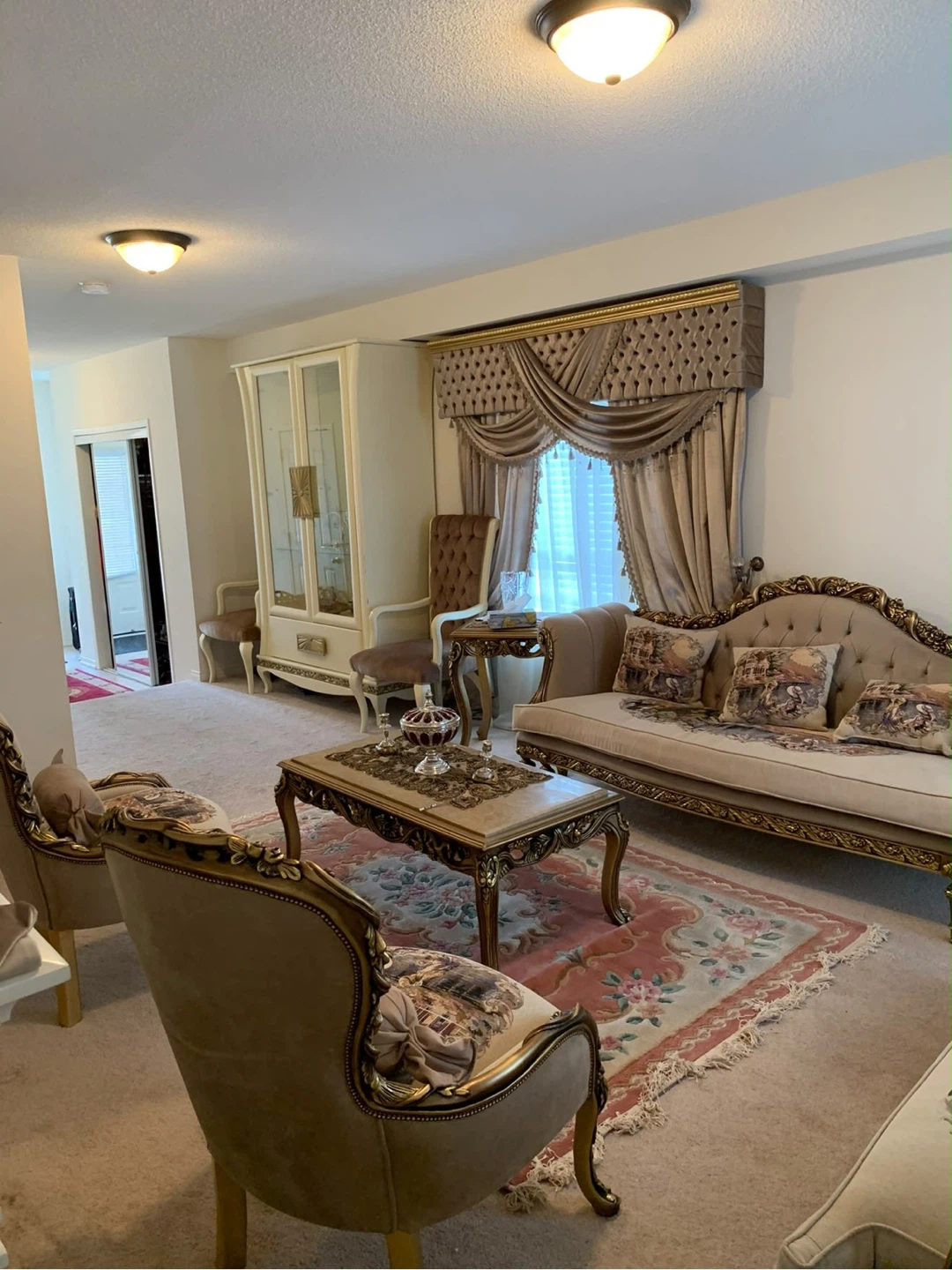 Vintage Style Living Room Furniture Set - photo 3