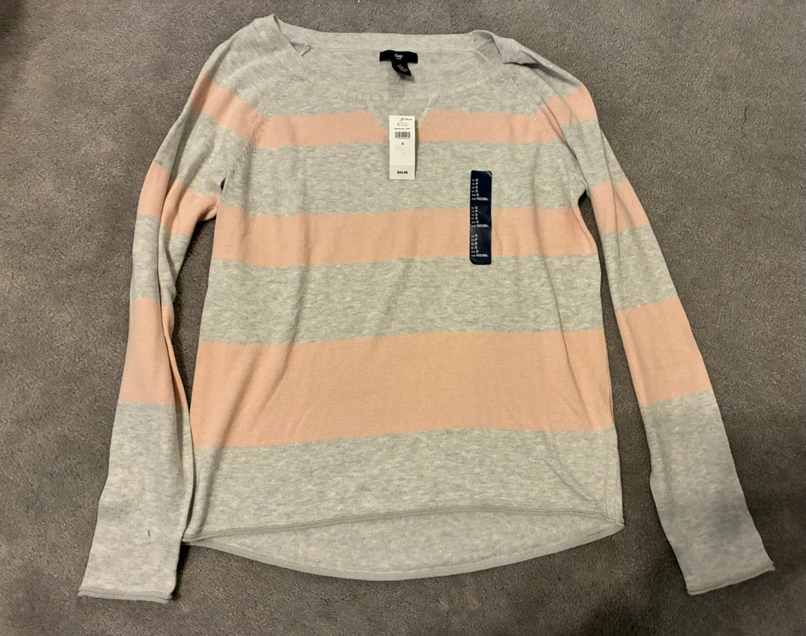 Gap Striped Crewneck Sweater