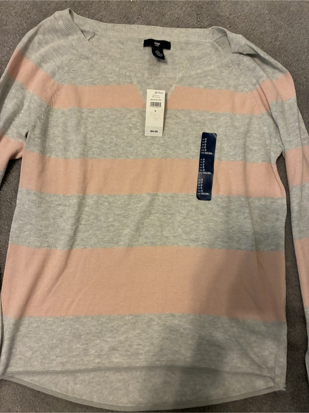 Gap Striped Crewneck Sweater - photo 2