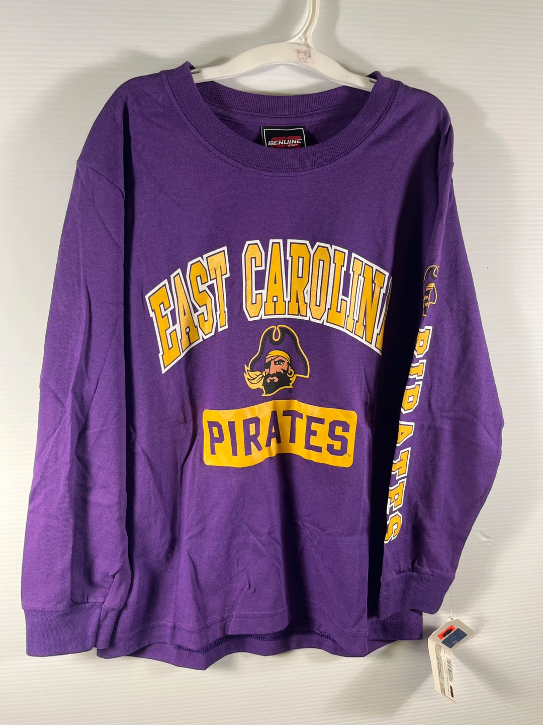 ECU Pirates Youth LS Shirt Size 8 Purple - photo 2