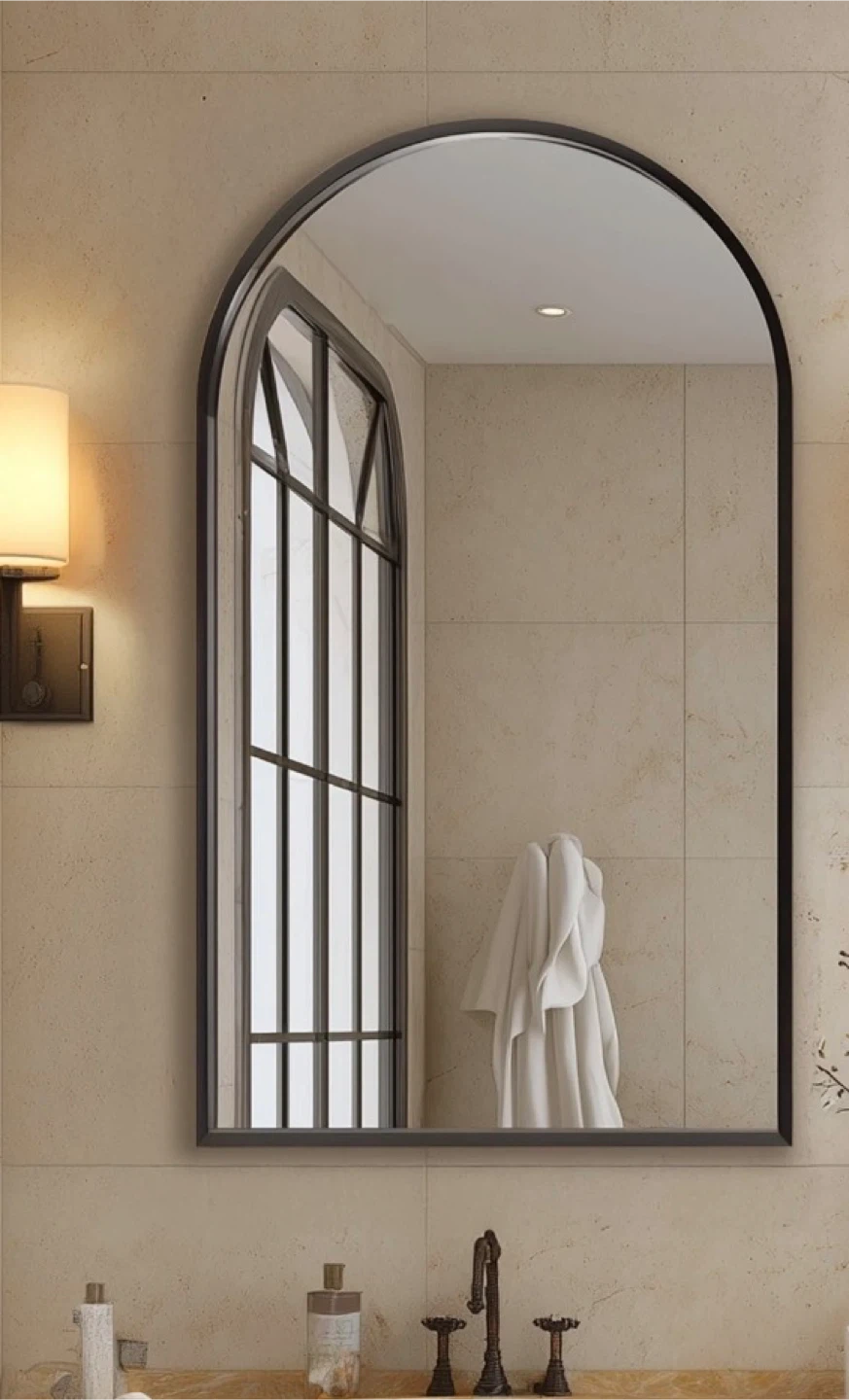 black Wall Mirror