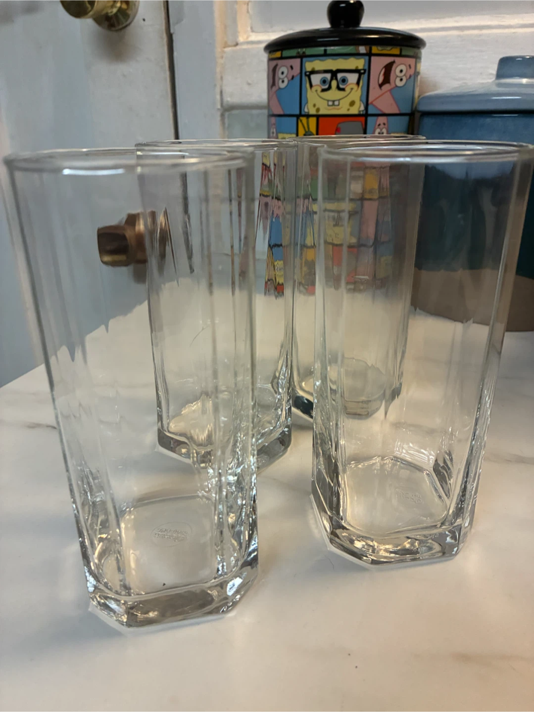 Set of 4 Glass Tumblers