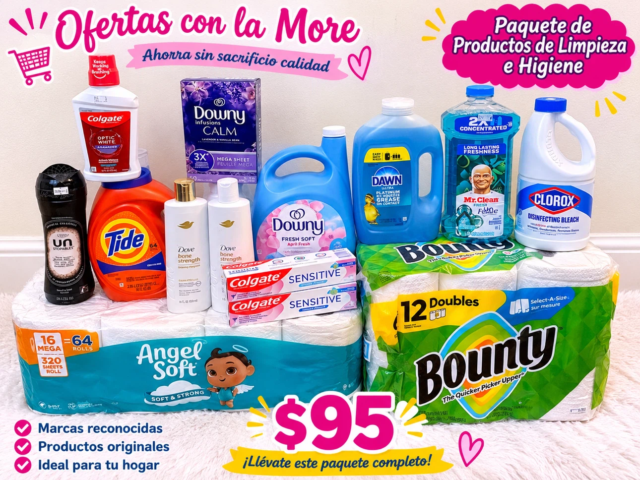 Household Cleaning and Personal Care Bundle