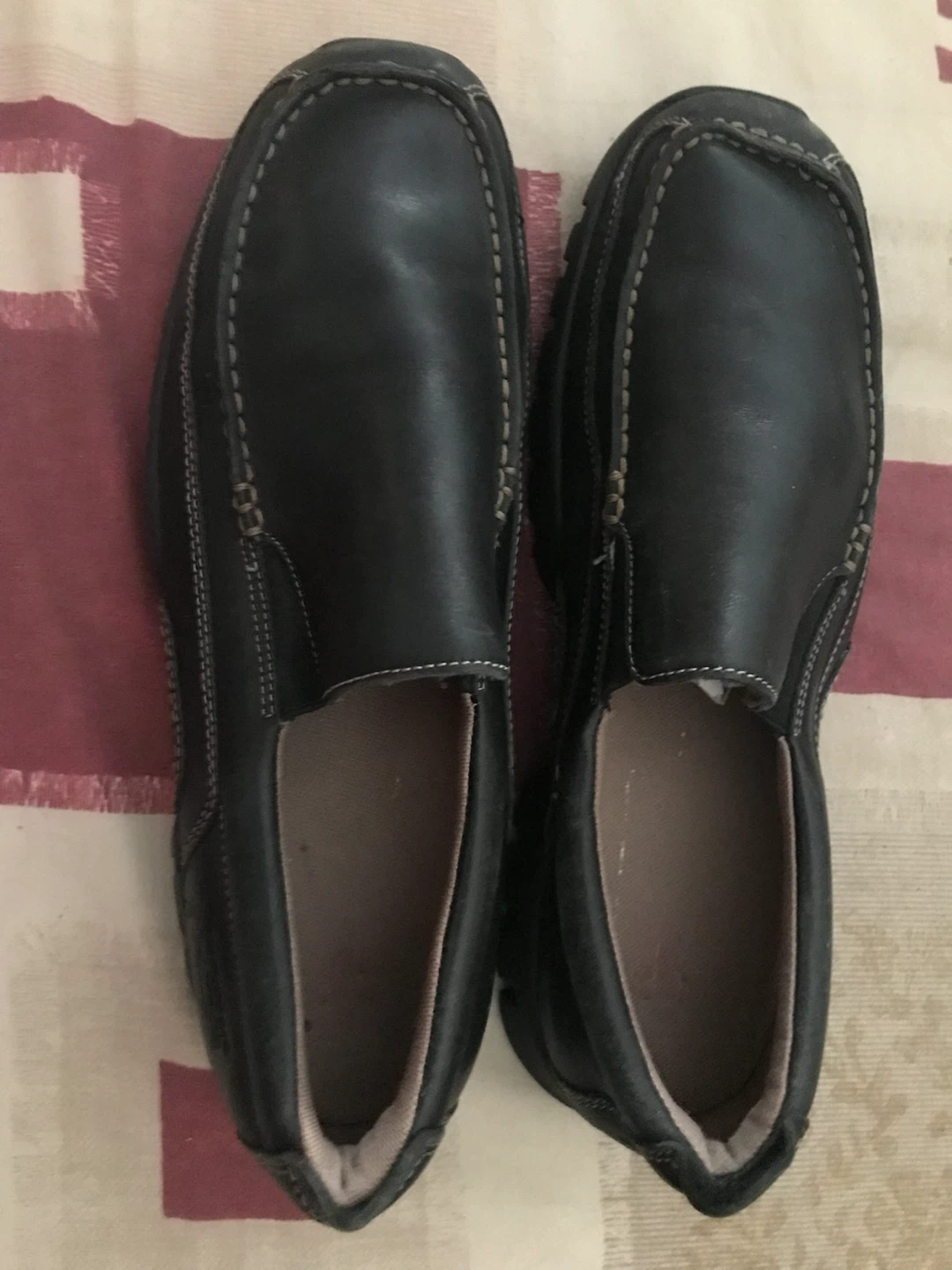 Rockport XCS Mens Leather Black Loafers- Size 9.5