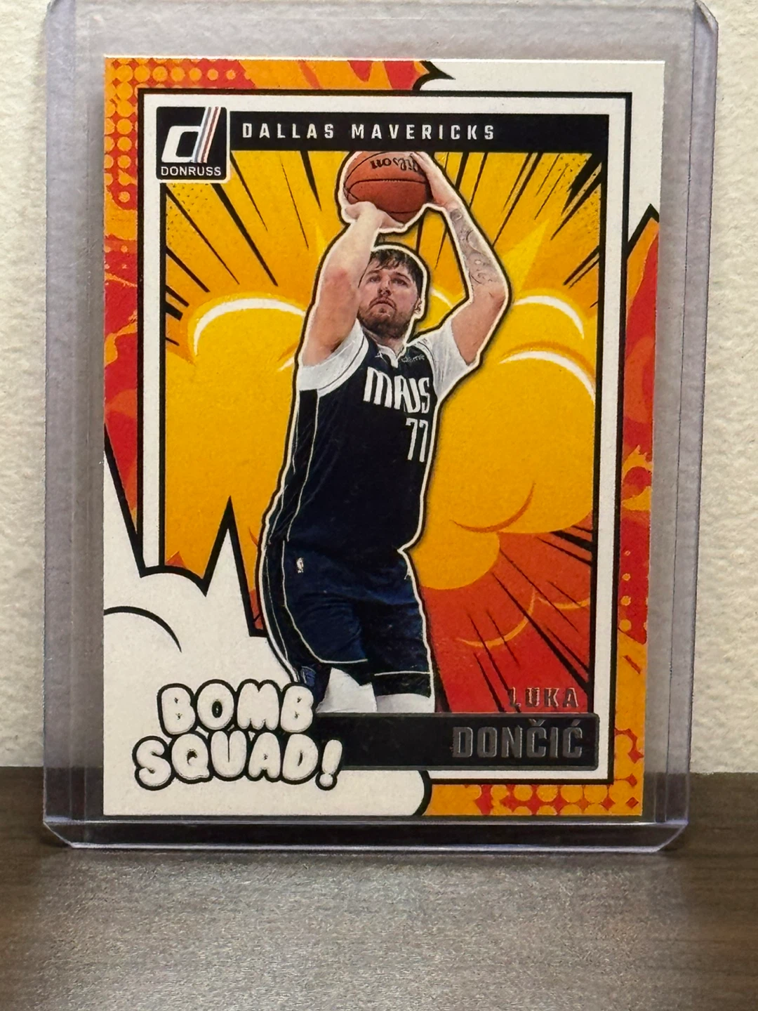 Luka Doncic 2023-24 Donruss Bomb Squad Basketball Card