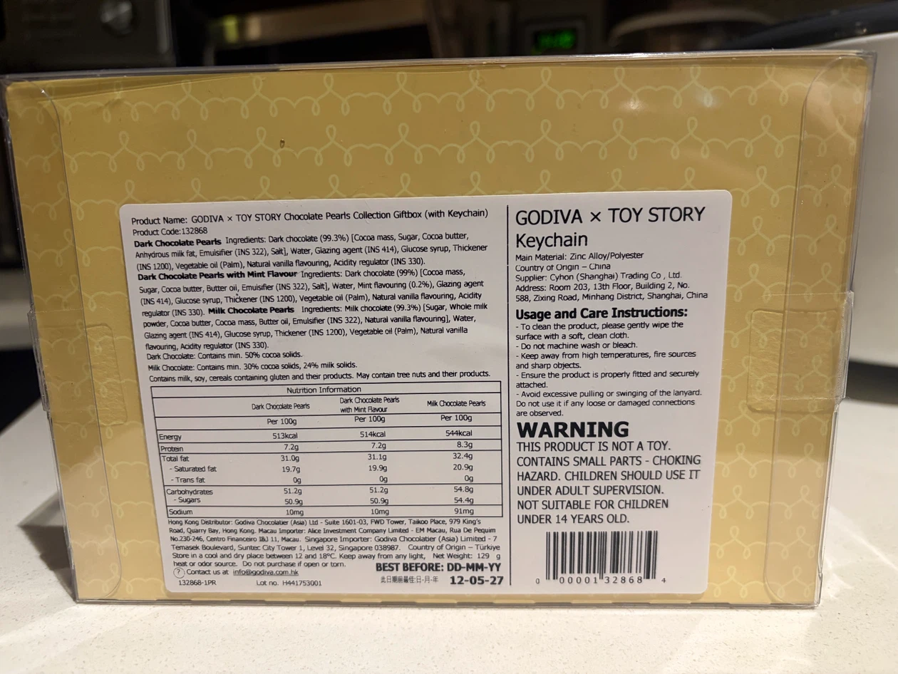 Godiva x Toy Story Chocolate Pearls Collection Giftbox - photo 2