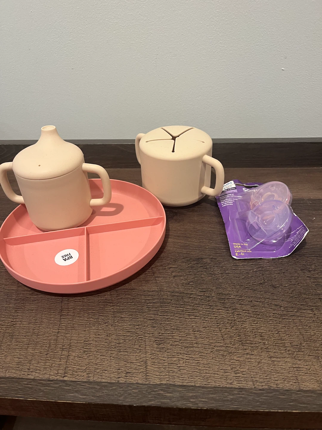 Toddler Feeding Set with Philips Avent Pacifiers