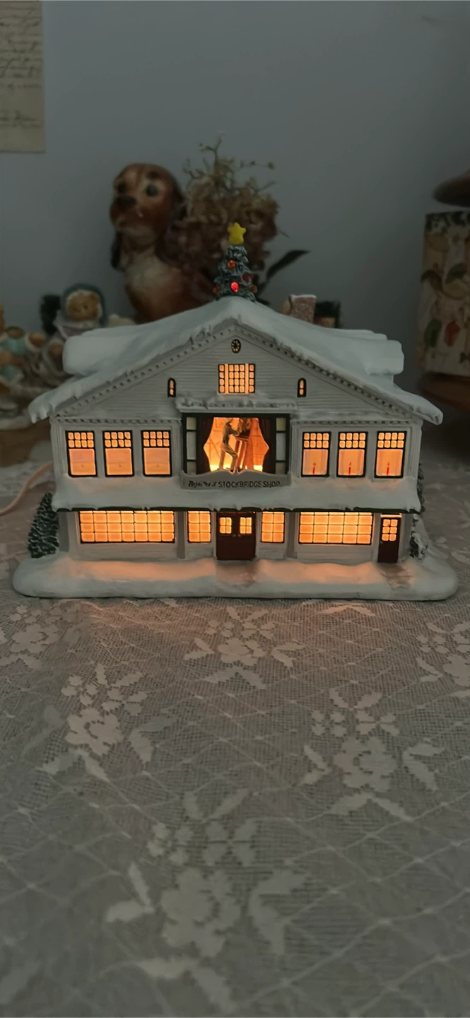 Nejaime's Stockbridge Shop Christmas Village House