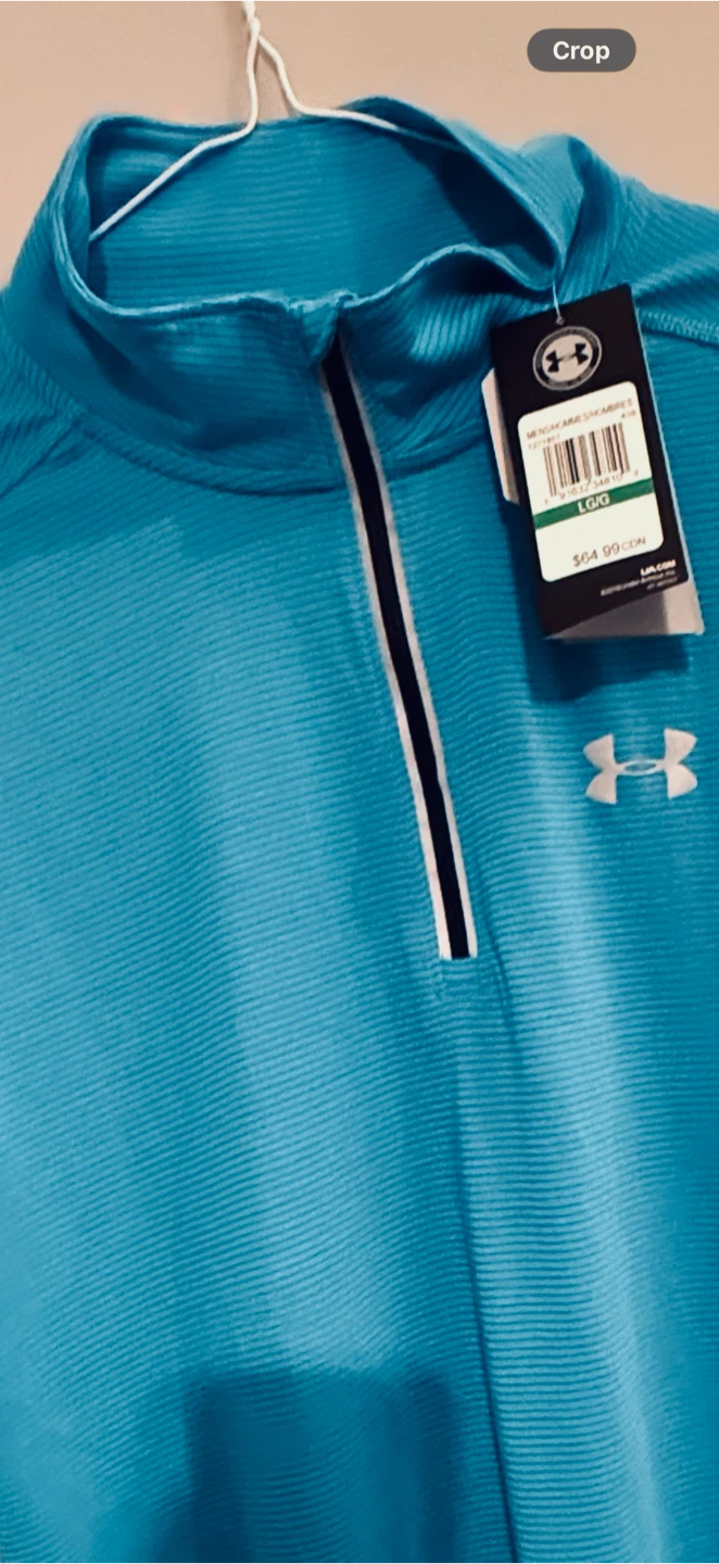 NEW Under Armour RUN Threadborne 1/4 Zip (Large) Electric Blue - photo 3