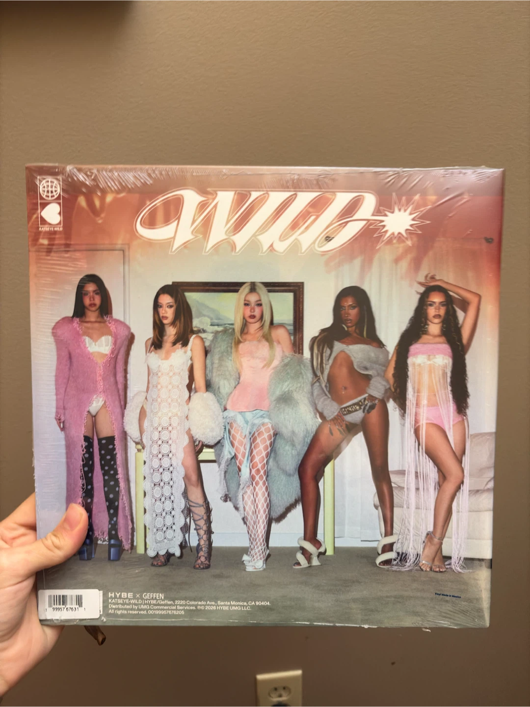 (Sealed) WILD by KATSEYE vinyl.