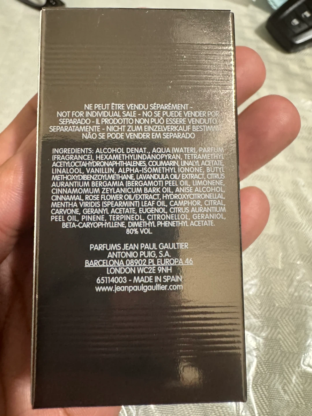 Jean Paul Gaultier Le Male Eau de Toilette 7ml - photo 2