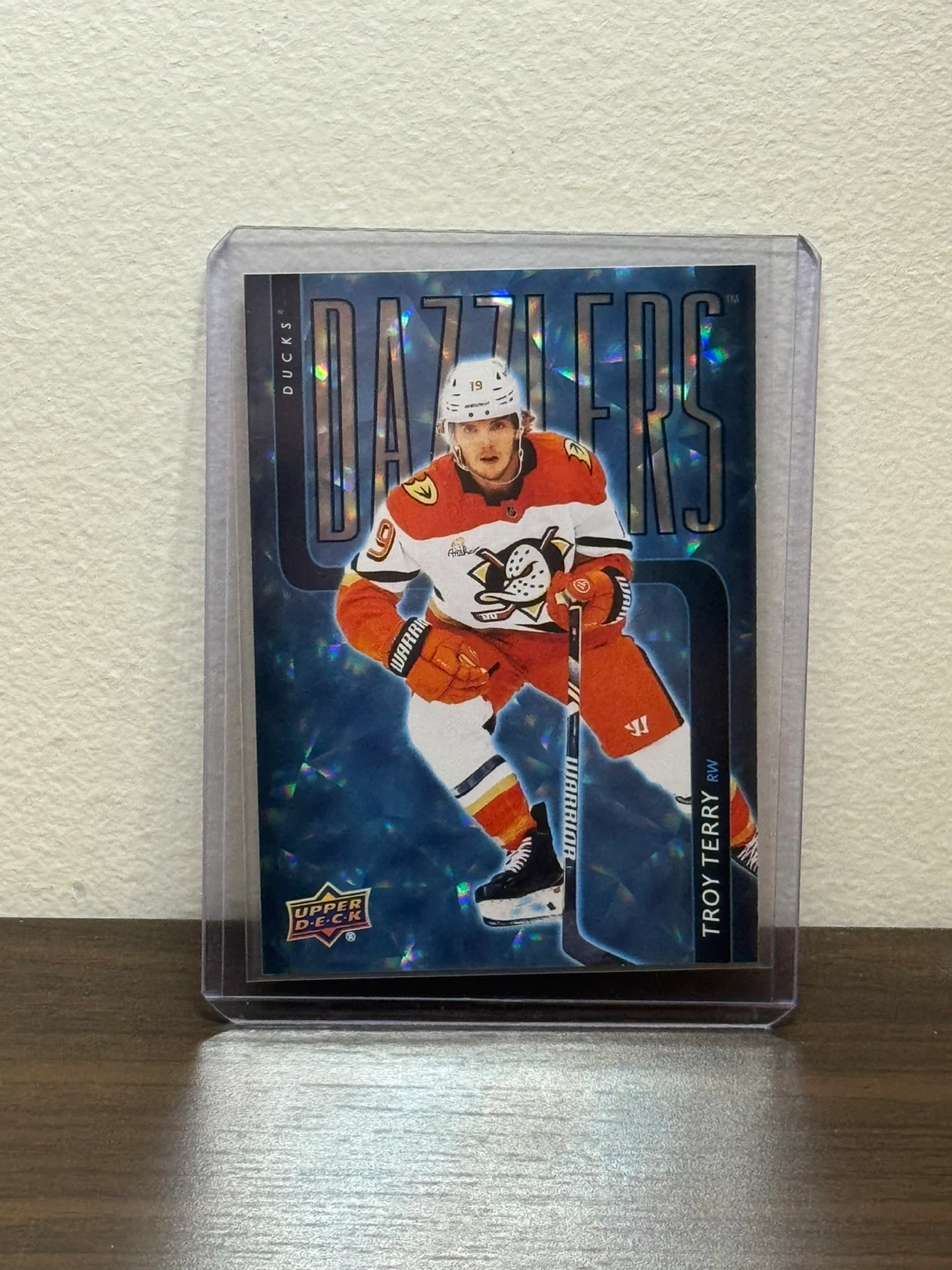 Upper Deck Dazzlers Troy Terry Hockey Card