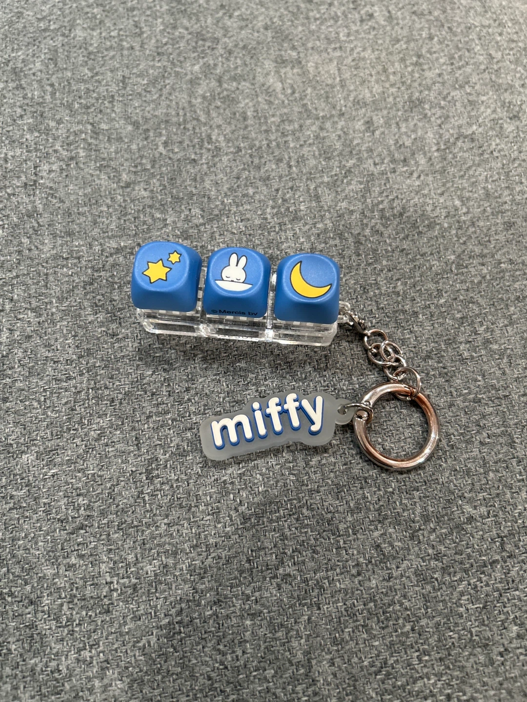 Miffy Mechanical Switch Keychain