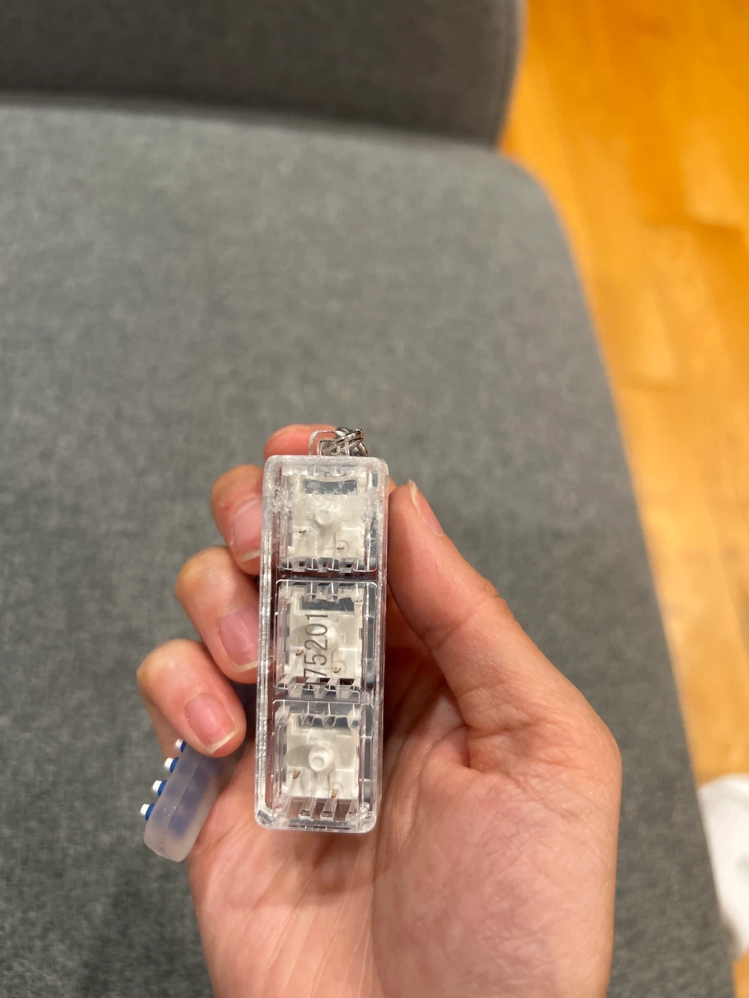 Miffy Mechanical Switch Keychain - photo 2