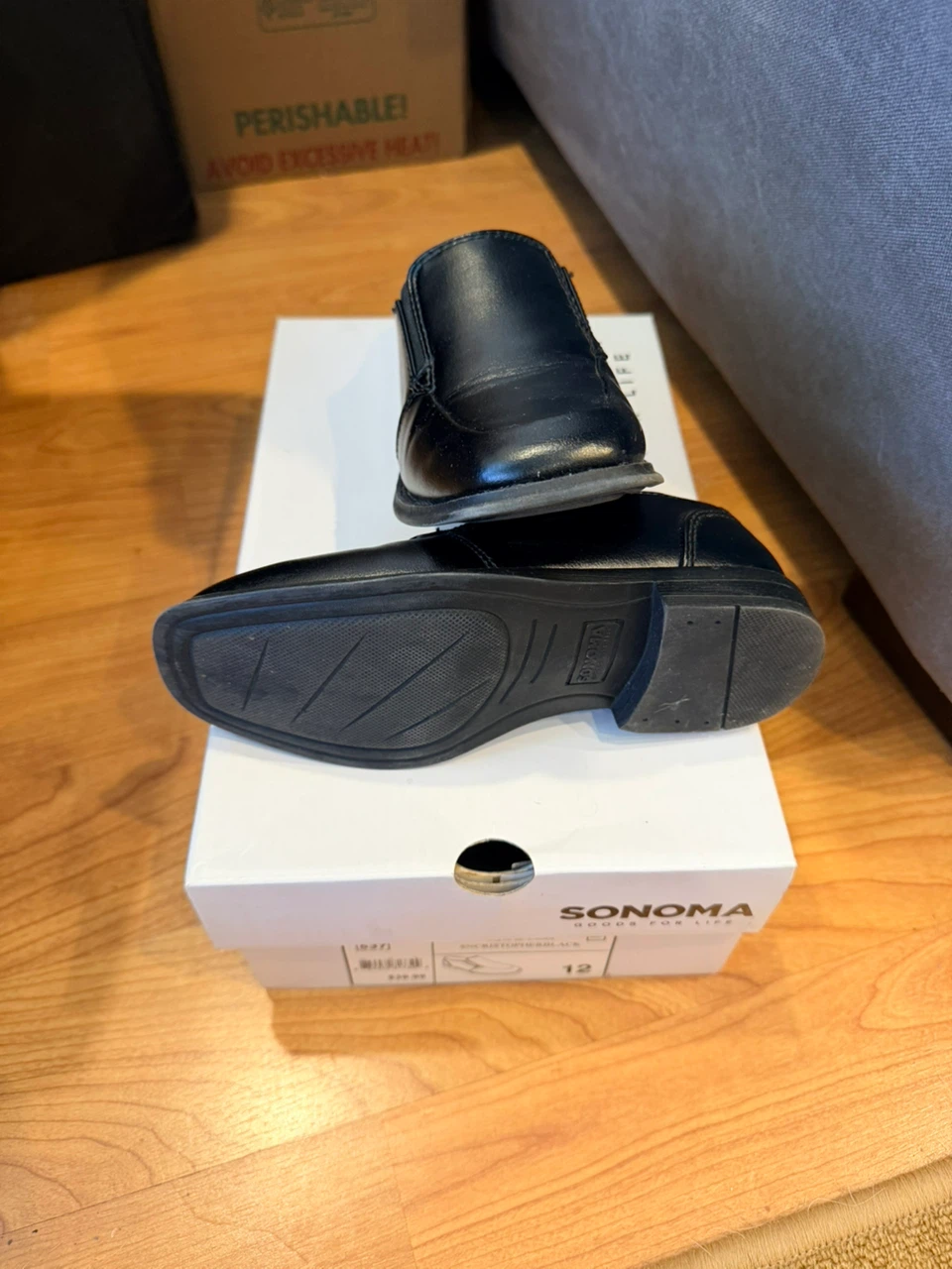 Sonoma Goods For Life Black Loafers Size 12 - photo 2
