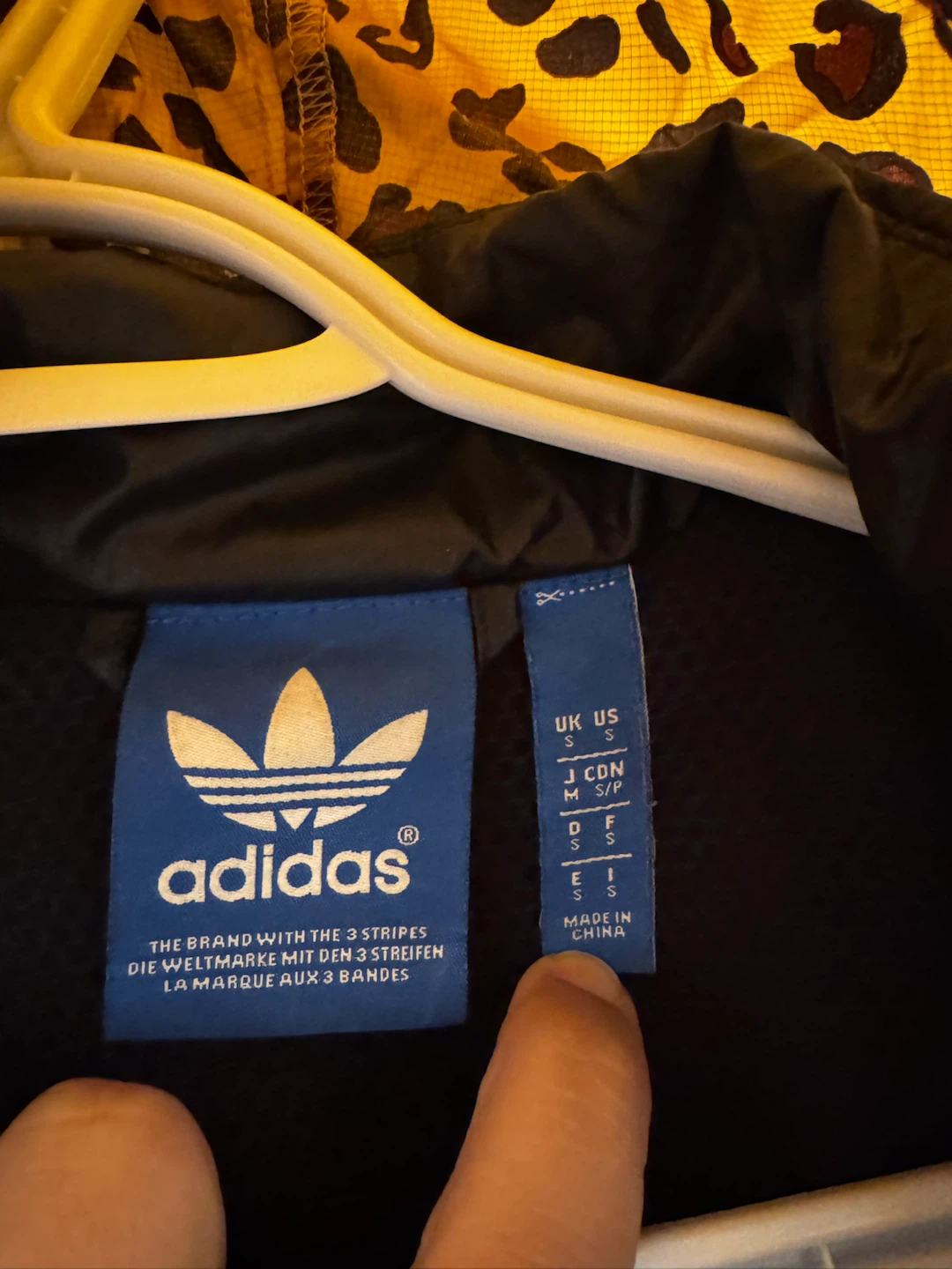 Adidas Originals Leopard Print Windbreaker Jacket - photo 3