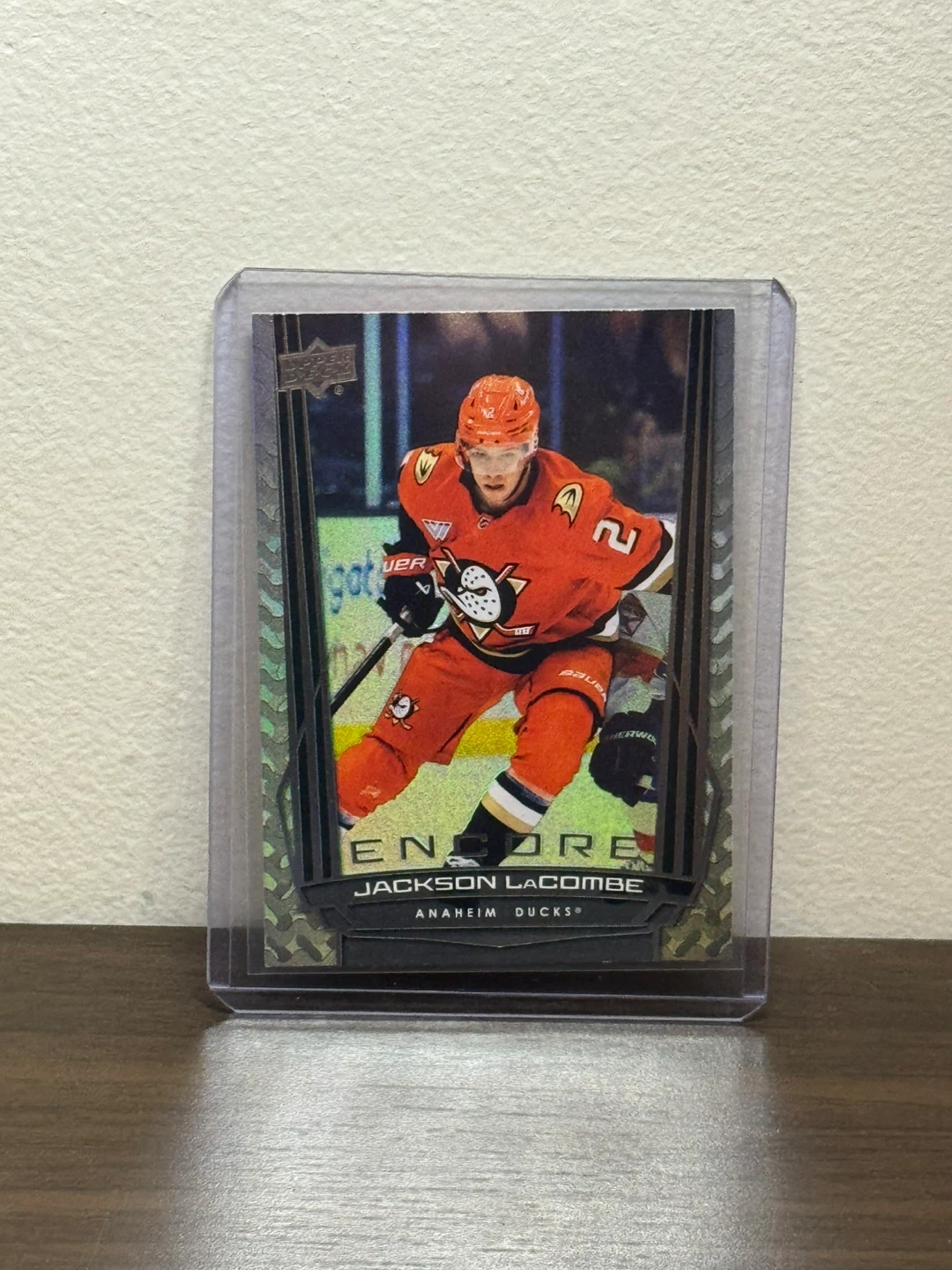 Jackson LaCombe Upper Deck Encore Hockey Card