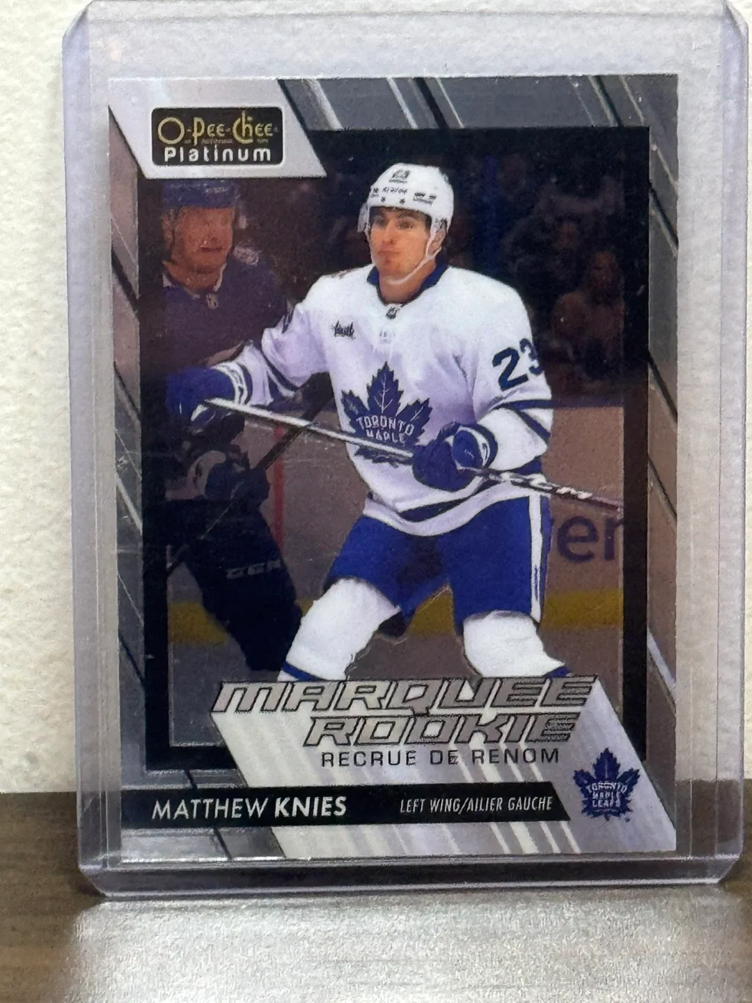Matthew Knies O-Pee-Chee Platinum Marquee Rookie Card