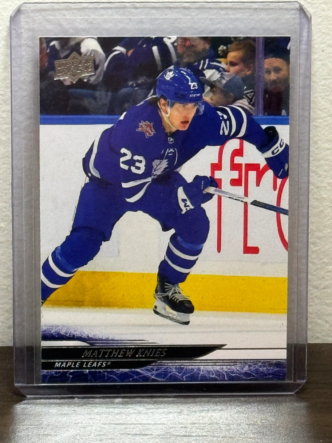 Matthew Knies Upper Deck Trading Card