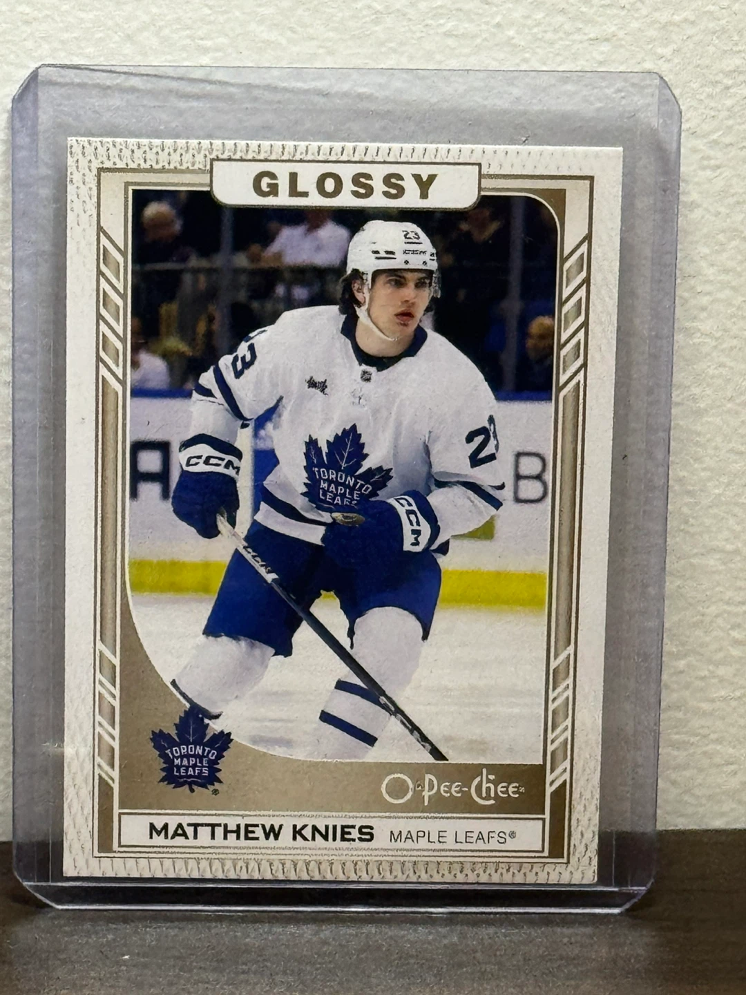 Matthew Knies O-Pee-Chee Glossy Hockey Card