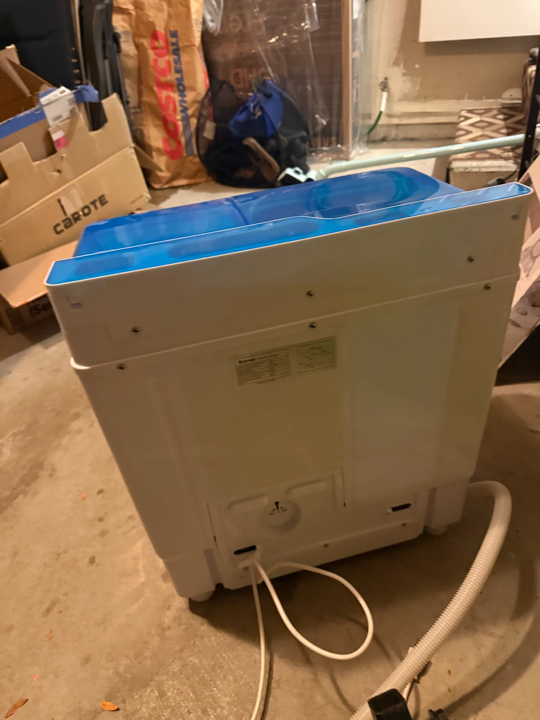 Costway Portable Twin Tub Washing Machine