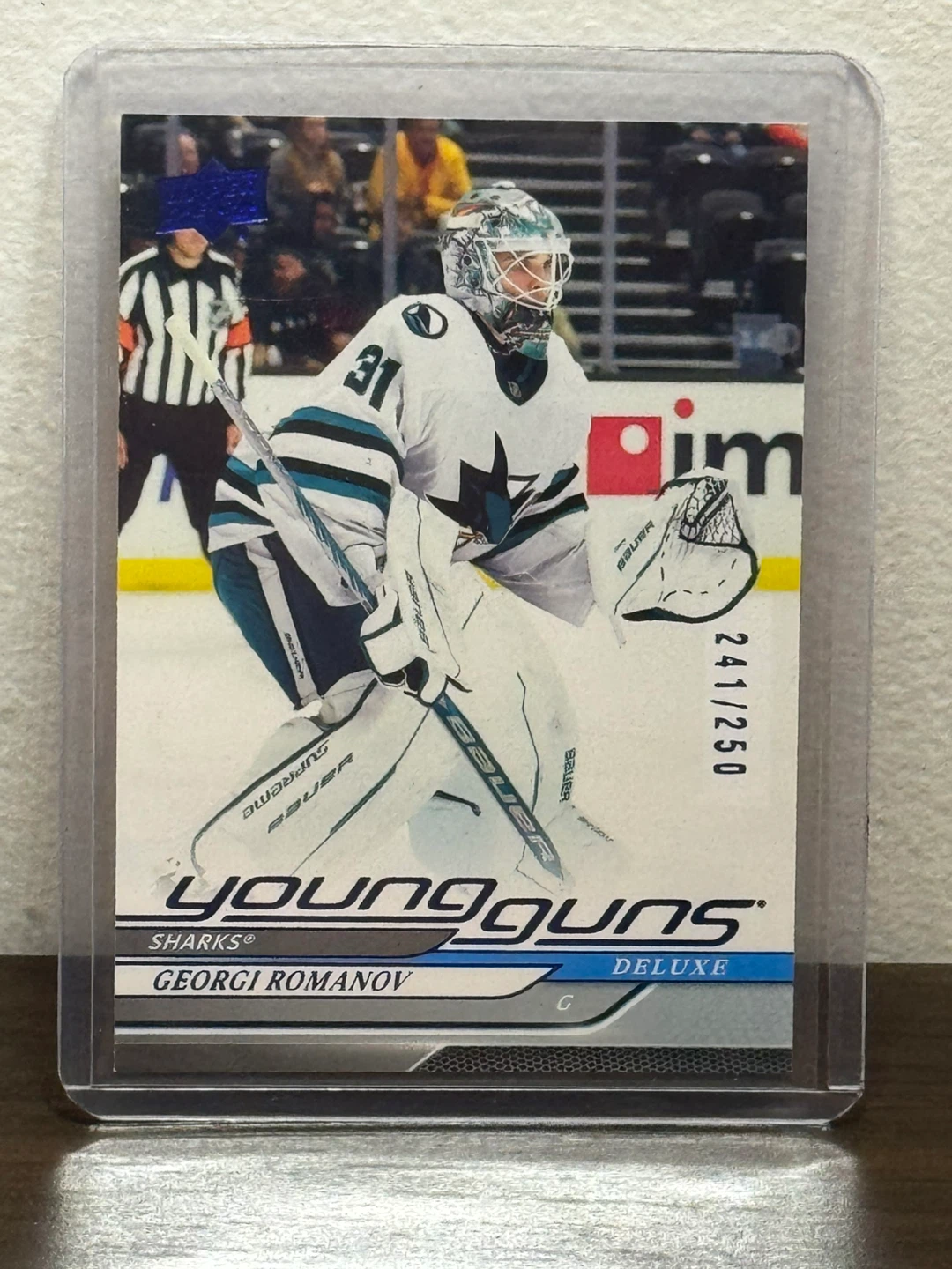 2024-25 Upper Deck Georgi Romanov Young Guns Deluxe Card