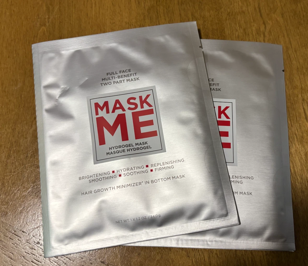 NEW-Mask Me Hydrogel Face Masks (2 Pack)