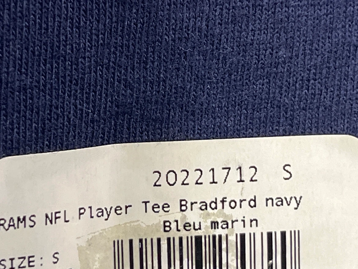 Reebok St. Louis Rams Bradford #8 T-Shirt Size Small - photo 5