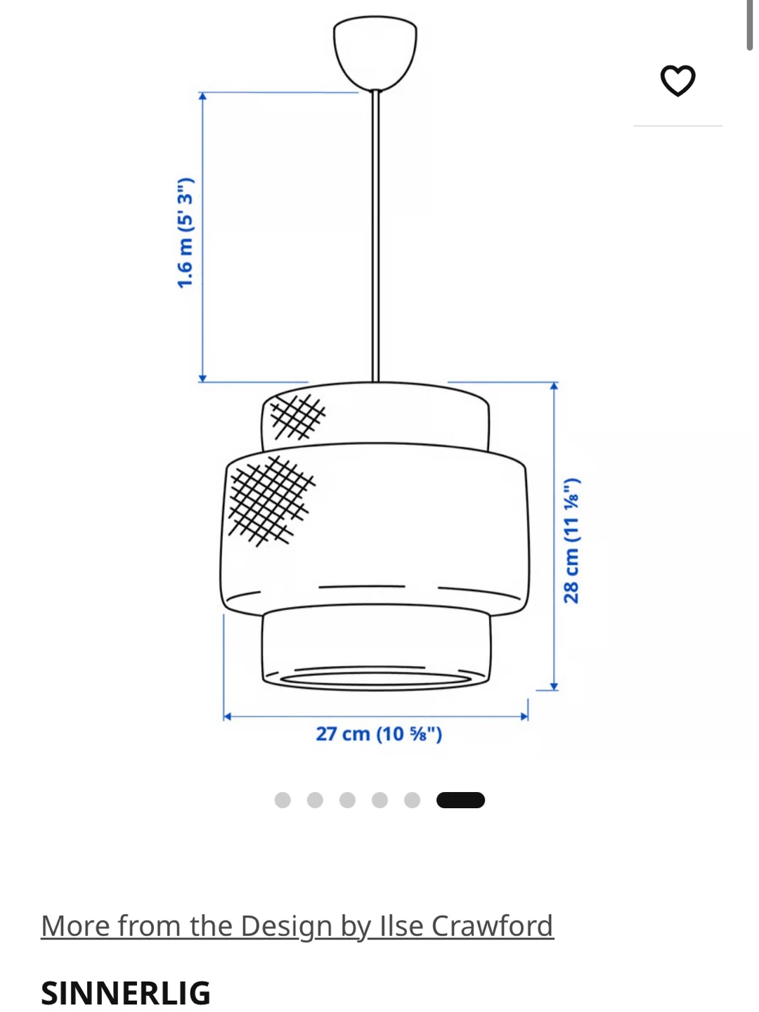 IKEA : SINNERLIG Bamboo Pendant Lamp - photo 2