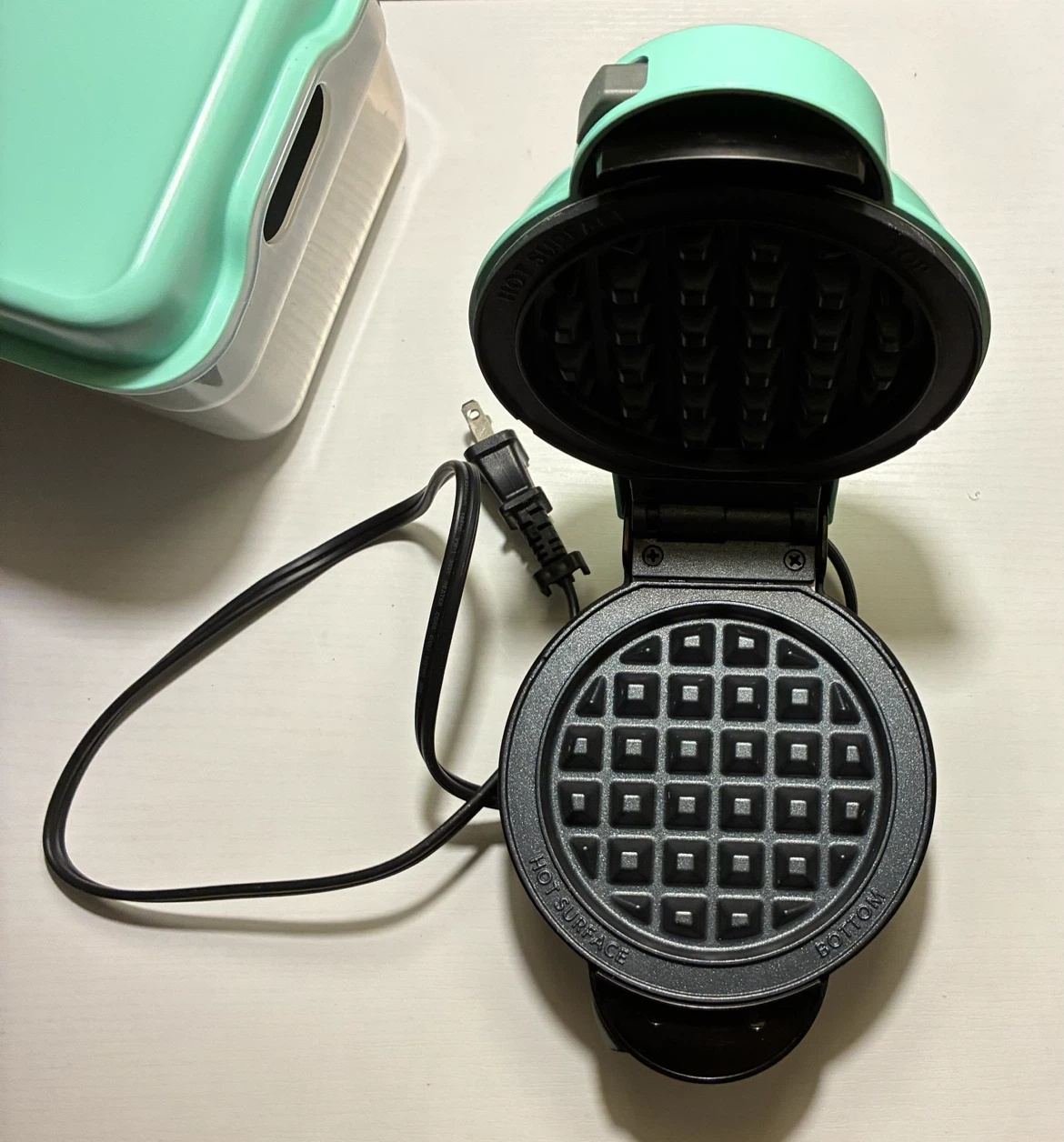 Dash Mini Waffle Maker with Storage Case - photo 4