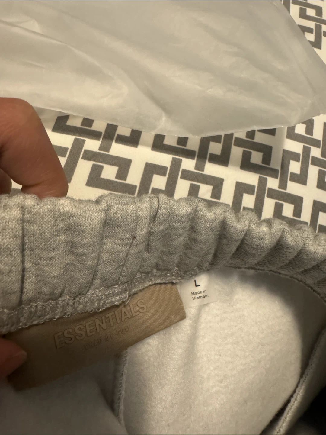 Essentials Fear of God Sweatpants good quality reps 1 of 1 - photo 4