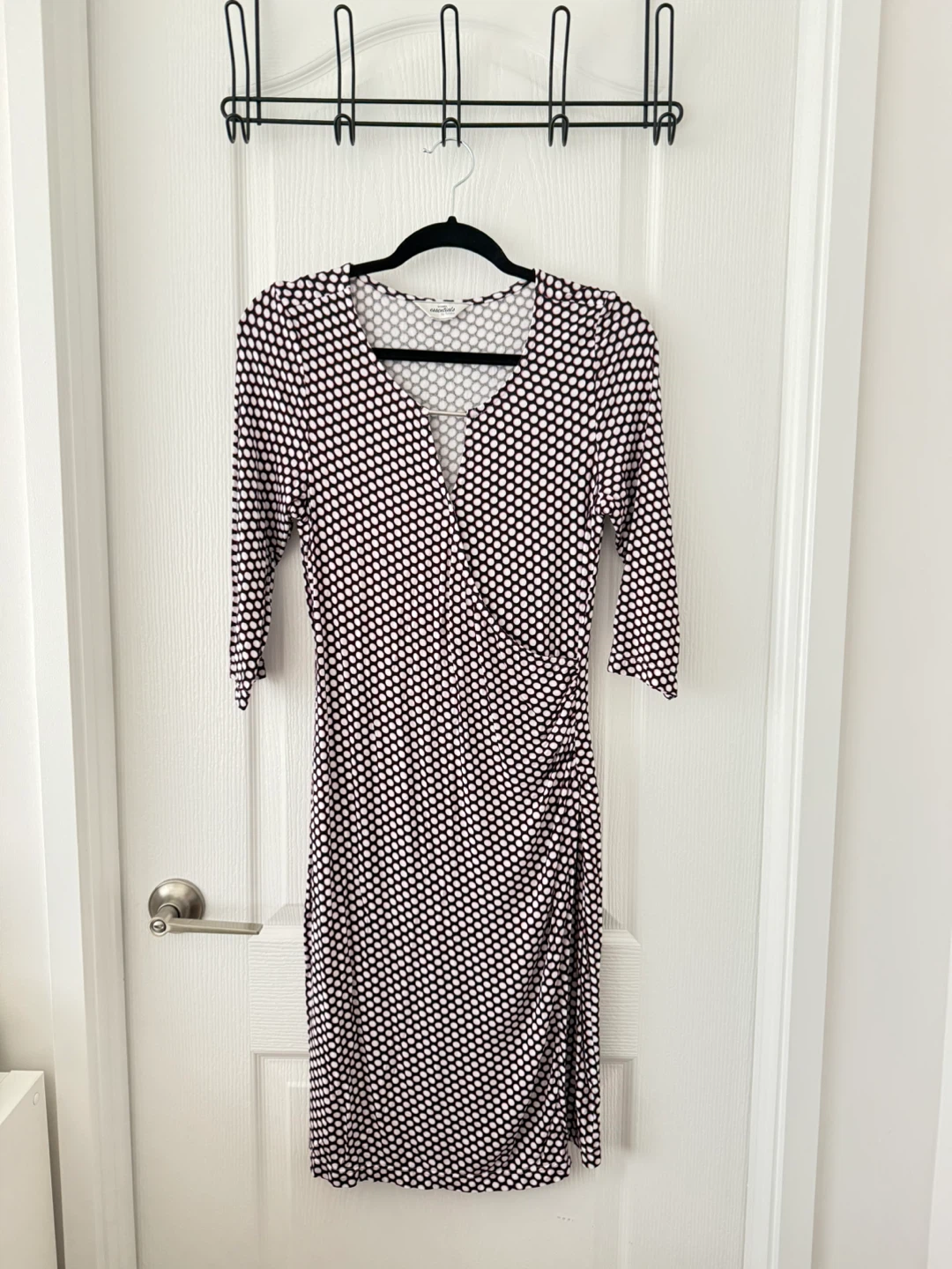 Purple Patterned Dress