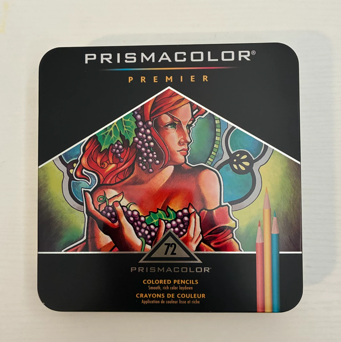 Prismacolor Premier Colored Pencils 72-Count Tin