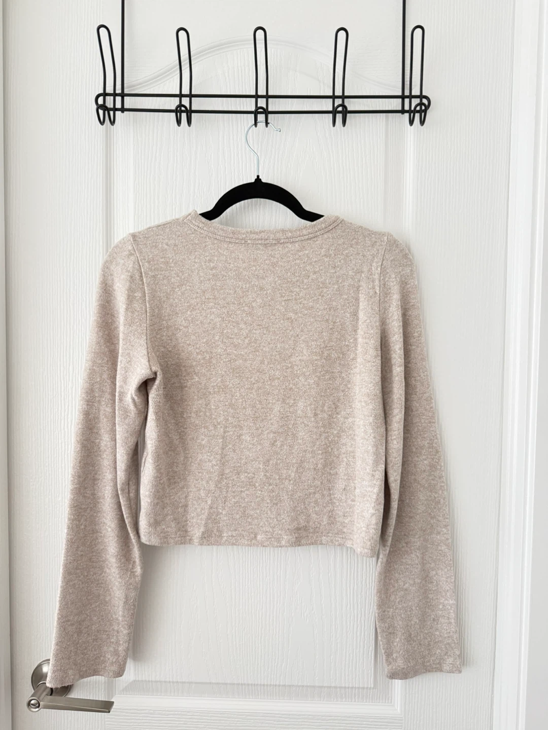 Zara Cropped Beige Sweater - photo 2