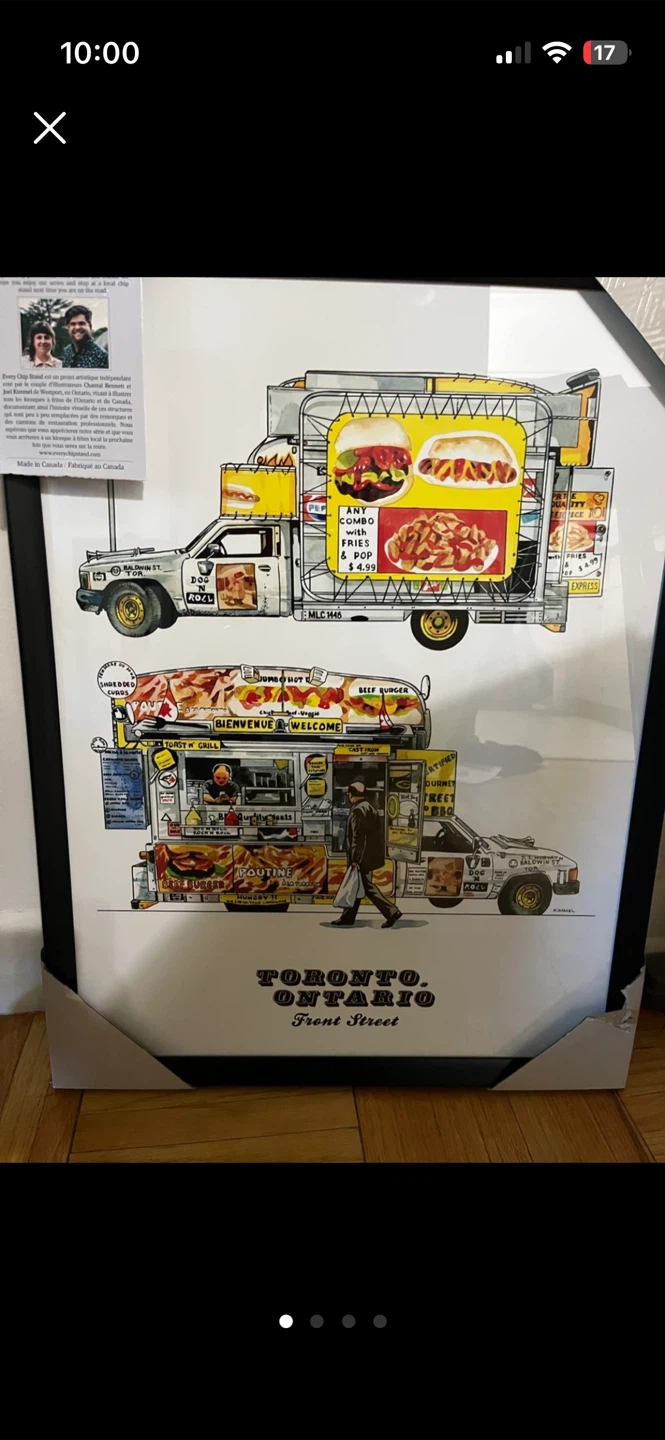 Chip Truck Toronto Art Framed - photo 2